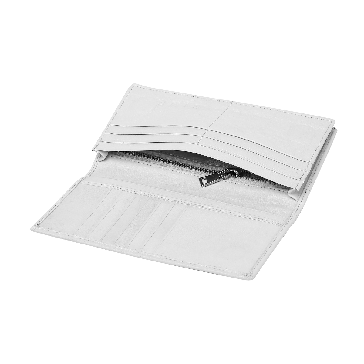 White Big Wallet
